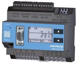 Janitza UMG 604E-PRO 50-110VAC high performance power analyzer