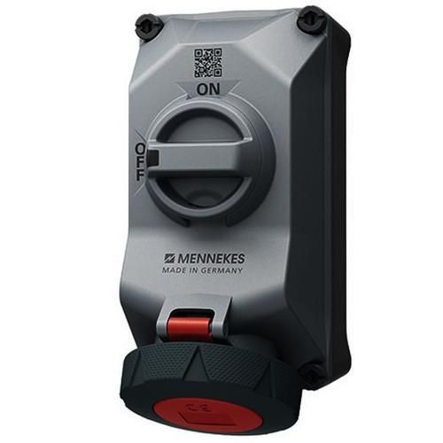 MENNEKES 5804406G DUO R 32A4P6h 400V IP67 wall socket
