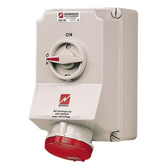 Mennekes 5959AD DUO 63A 5-pole 6h 400V IP44 wall socket