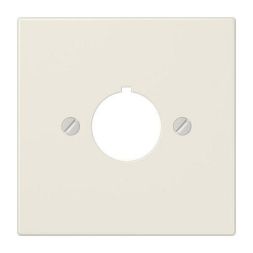 Jung LS964 cover for control devices with 22.5 mm Ø, Duroplast, LS series, white