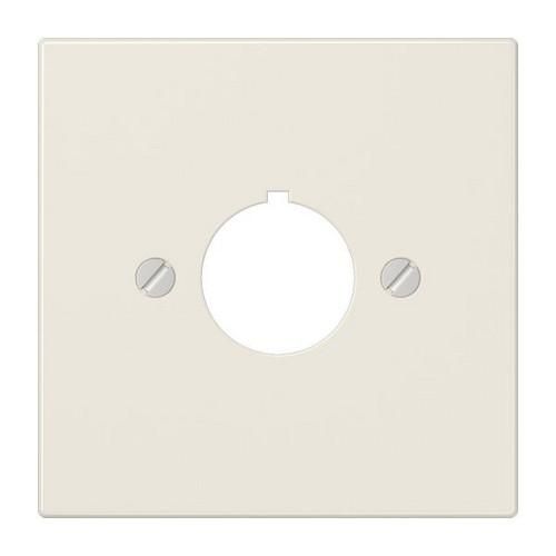Jung LS964 cover for control devices with 22.5 mm Ø, Duroplast, LS series, white