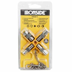 IRONSIDE 117216 Universal Cabinet Key 11 Functions