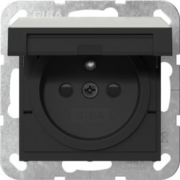 Gira 4488600 earth pin KD+SH System 55 ES socket