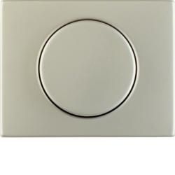 Berker 11357004 Centre piece with control knob for rotary dimmer stainless steel Berker K.5