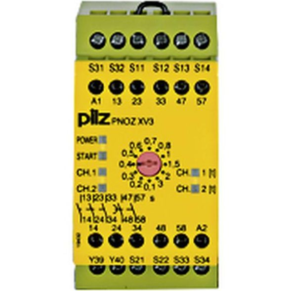 Pilz 774542 PNOZ XV3 3/24VDC 3n/o 2n/ot safety relay