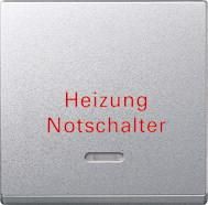 MERTEN 431860 rocker switch aluminium