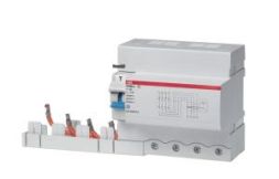 ABB Stotz-Kontakt DDA804 A-63/0.03, FI-Block for S804 4P Type A 63A 30mA, 2CSB804101R1630