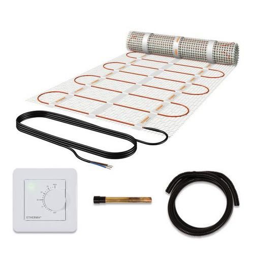 Etherma SET-eFLOOR-DS-BASIC-1800 mesh heating mat set +eTWIST BASIC 9m²