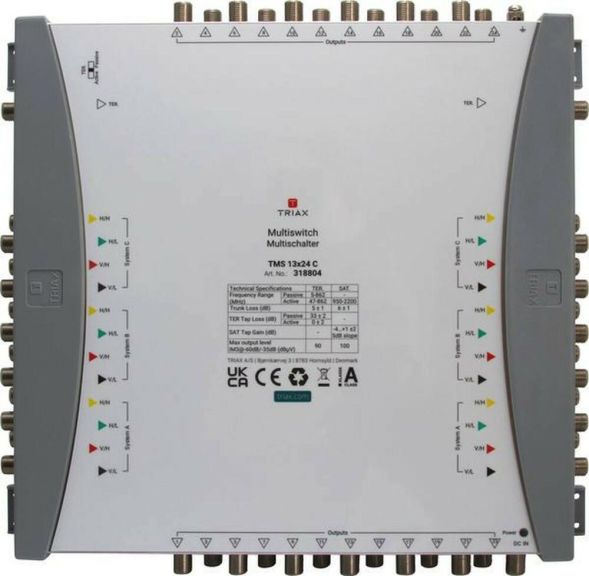 Triax 318804 TMS 13x24 C cascade multiswitch