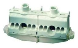 Hensel 2x25qmm 8x4qmm hat profile 35mm clamp