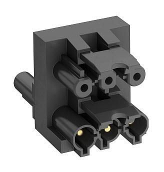 OBO Bettermann VB-2 GST18i3p 1 input / 2 outputs distribution block 3-pole, 6108086