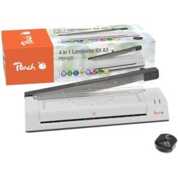 Peach 511057 4 in 1 laminator A3 with lever cutter A4 (PBP420)