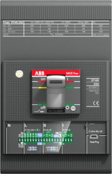 ABB Stotz-Kontakt XT4S 160 Ekip LSI In=40A 3p FF, XT4S 160 EkiP LSI IN=40A 3P FF Compact circuit breaker Tmax XT4, 1SDA068481R0001