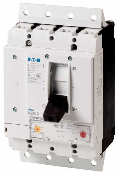 Eaton NZMN2-4-A160/100-SVE circuit breaker 160A 4p Anl/Kabels, 113267