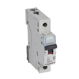 Legrand 403429 Circuit breaker TX3 C4A 1-pole 6kA 1M