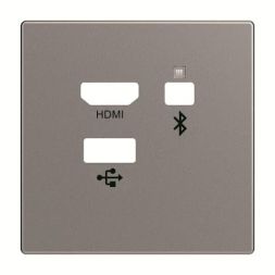 Busch-Jaeger 2CKA008200A0230 Media Connector 8256-803 Central plate