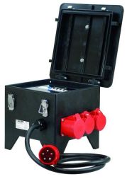 PROTEC.class 05106385 PSVV solid rubber 3xCEE 2-socket 2m distributor