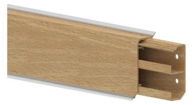 GGK 13268 SL 20x50 beech skirting board channel
