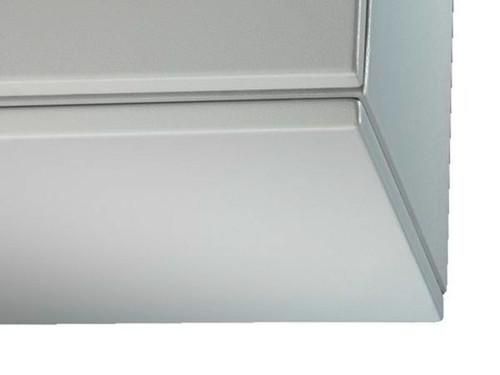 RITTAL 6730100 RAL7035 base with WxD600x500mm end plate top console