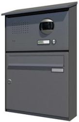 Ritto RGE1303120 Letterbox surface-mounted vertical video, Pur, stainless steel