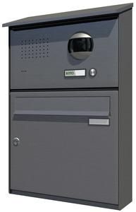 Ritto RGE1303120 Letterbox surface-mounted vertical video, Pur, stainless steel