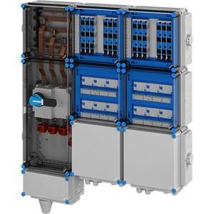 Hensel Mi EV 11kW 12100 for 12 charging points each 11kW charging distributor