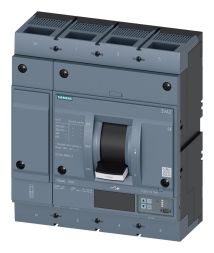 Siemens 3VA2563-5KQ42-0AA0 3VA2 630A 4-pole 55kA ETU8 LSIG circuit breaker