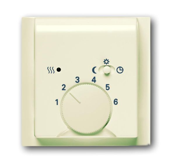 Busch-Jaeger 1795-72 central plate, for room temperature controller ivory/white