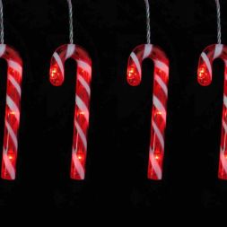 FHS 35397 LED candy canes 10er 15cm, IP44