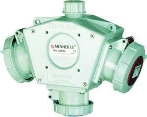 Mennekes 92893 socket combination Delta-Box IP67