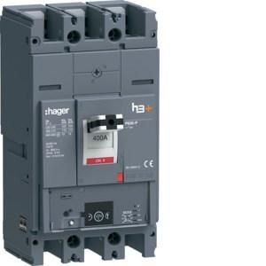 Hager HPW400NR h3+ P630 Energy 3P3D 400A 110kA circuit breaker