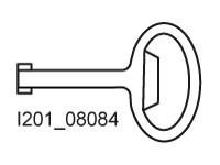 Siemens 8GD9290 SIKUS for 3mm mandrel key