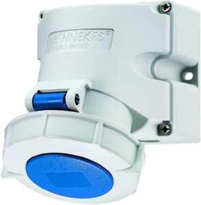 Mennekes 9550 wall socket 32A3p6h230V IP67