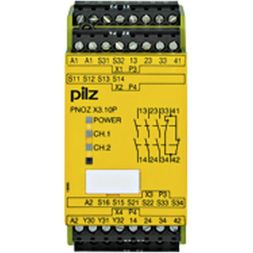 Pilz 777314 PNOZ X3.10P 24VACDC 3n/o 1n/c 1so emergency stop relay