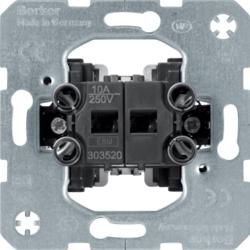 Berker 303520 blind rocker switch module inserts