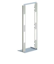 Schäfer IT-Systems 506602000 IS-1 60x200 closed R7035 packed bulkhead