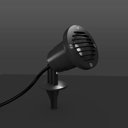 RZB 722223.0031 PAR16 LED/4.4W-3000K 170x98x275,ground LED spotlight