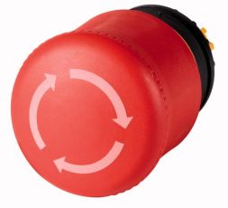 Eaton M22-PVT EMERGENCY STOP/OFF button, d = 38 mm, twist-to-release, non-illuminated, 263467