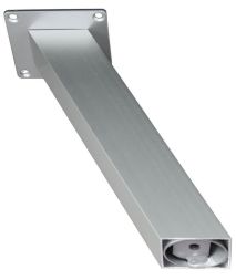 Strate AVBS190.ED bar console 50x50mm, angled ED, stainless steel look
