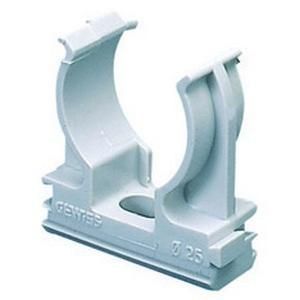 Gewiss GW50602 for pipes D: 20 grey RAL7035 snap clamp