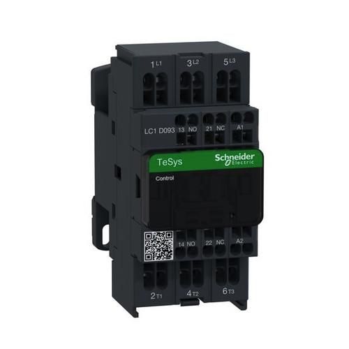 Schneider Electric LC1D093B7 3-pole 9A 24V 50/60HZ 1S/1OE contactor