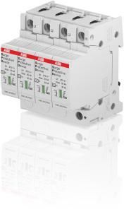 ABB STOTZ-KONTAKT OVR T2 4L 80-275s P QS, OVR T2 4L 80-275s P QS SPD T2 with reserve voltage 230/400V TNS 4P, 2CTB815708R2300