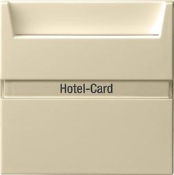 Gira 014001 Hotel card button BSF System 55 cream white