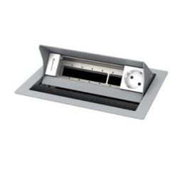 Kindermann 7492000071 CablePort standard2 4-way 1x power table installation housing