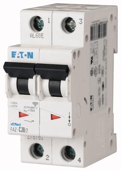 Eaton FAZ-K40/2 circuit breaker, 278802