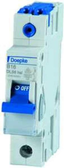 Doepke 09917021 DLS6HSL B10A 1-pole 6KA circuit breaker