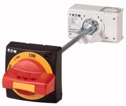 Eaton NZM1-XTVDVR door coupling rotary handle, red-yellow for emergency stop, size 1, 260178