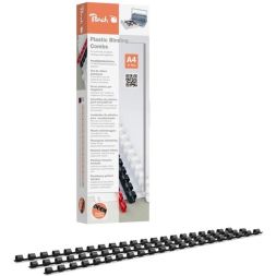 Peach PB406-02 plastic binding spines 6mm A4