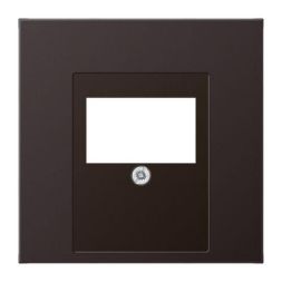 Jung AL2969TD cover for TAE connection boxes, painted aluminium, LS series, dark (painted aluminium)