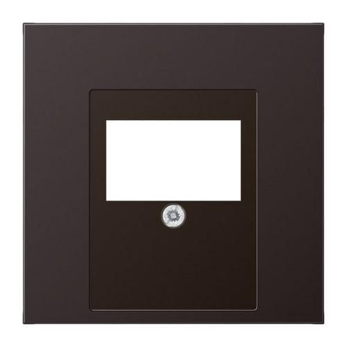 Jung AL2969TD cover for TAE connection boxes, painted aluminium, LS series, dark (painted aluminium)